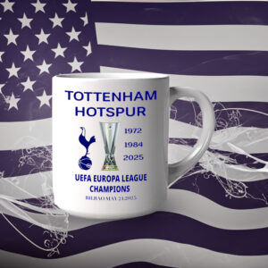 Tottenham Hotspur 2025 UEFA Europa League Winners Mugs