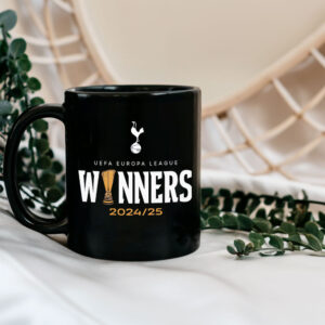 Tottenham Hotspur Europa League 2025 Champions Bilbao Final Winners Mug