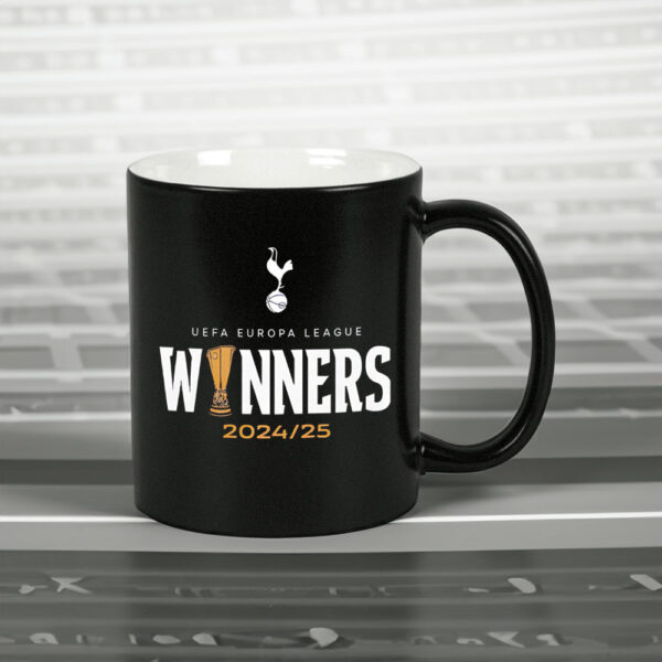 Tottenham Hotspur Europa League 2025 Champions Bilbao Final Winners Mug