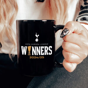 Tottenham Hotspur Europa League 2025 Champions Bilbao Final Winners Mug