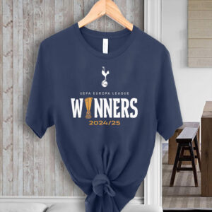 Tottenham Hotspur Europa League 2025 Champions Bilbao Final Winners T-Shirt