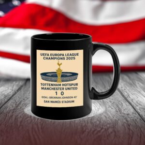 Tottenham Hotspur Europa League 2025 Mug