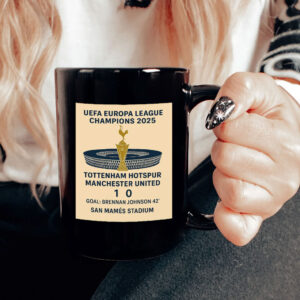 Tottenham Hotspur Europa League 2025 Mug