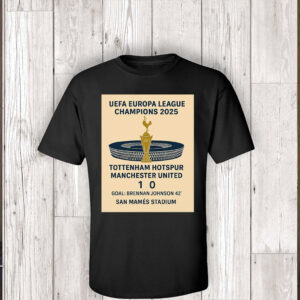 Tottenham Hotspur Europa League 2025 T-Shirt