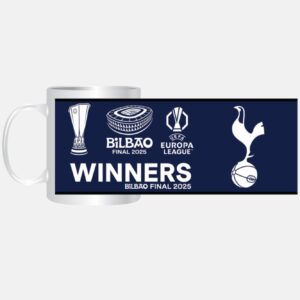 Tottenham Hotspur Europa League 2025 Winners Mug