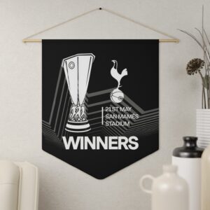 Tottenham Hotspur Europa League 2025 Winners Pennant