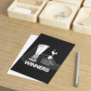 Tottenham Hotspur Europa League 2025 Winners Postcards