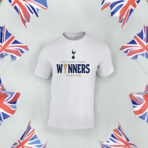 Tottenham Hotspur Europa League 2025 Winners T-Shirt