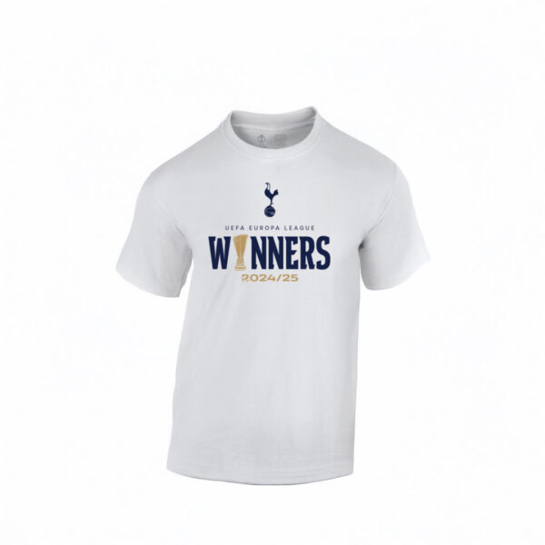 Tottenham Hotspur Europa League 2025 Winners T-Shirt
