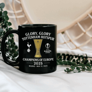 Tottenham Hotspur Europa League Champions 2025 - Football Lover Mug