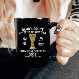 Tottenham Hotspur Europa League Champions 2025 - Football Lover Mug