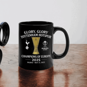 Tottenham Hotspur Europa League Champions 2025 - Football Lover Mug