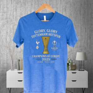 Tottenham Hotspur Europa League Champions 2025 - Football Lover T-Shirt