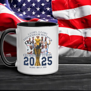Tottenham Hotspur, Europa League Champions 2025 Mug