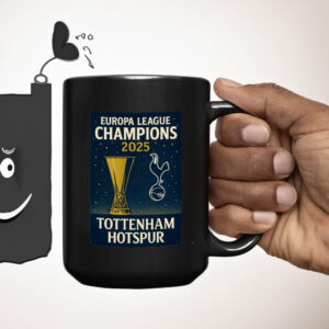 Tottenham Hotspur Europa League Champions 2025 Mugs