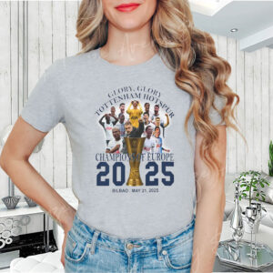 Tottenham Hotspur, Europa League Champions 2025 T-Shirt