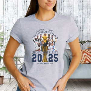 Tottenham Hotspur, Europa League Champions 2025 T-Shirt