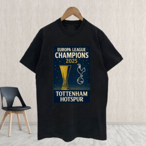 Tottenham Hotspur Europa League Champions 2025 TShirt