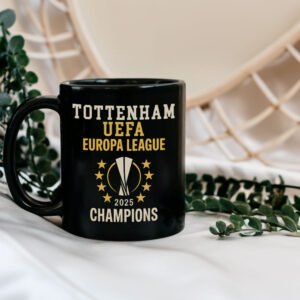 Tottenham Hotspur Europa League Champions 2025, Tottenham UEFA League 2025 Mug