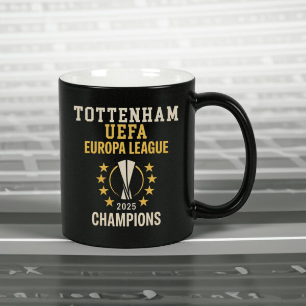 Tottenham Hotspur Europa League Champions 2025, Tottenham UEFA League 2025 Mug