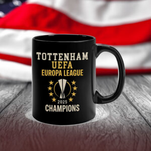 Tottenham Hotspur Europa League Champions 2025, Tottenham UEFA League 2025 Mug