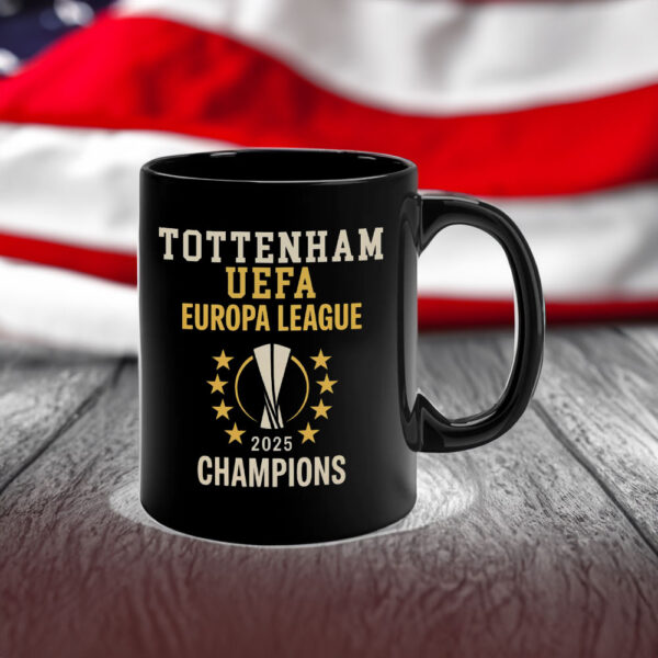 Tottenham Hotspur Europa League Champions 2025, Tottenham UEFA League 2025 Mug