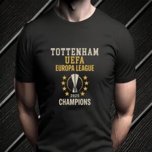 Tottenham Hotspur Europa League Champions 2025, Tottenham UEFA League 2025 T-Shirt