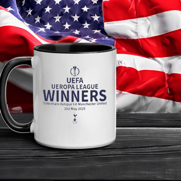 Tottenham Hotspur Europa League Winners 2025 Mugs