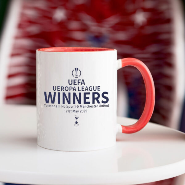 Tottenham Hotspur Europa League Winners 2025 Mugs