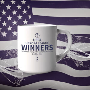 Tottenham Hotspur Europa League Winners 2025 Mugs