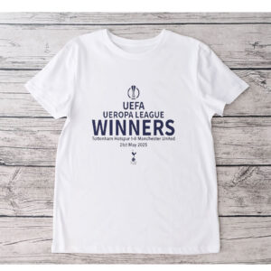 Tottenham Hotspur Europa League Winners 2025 T-Shirts