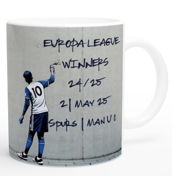 Tottenham Hotspur Europa League Winners 24 25 Mug