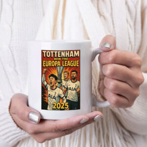 Tottenham Hotspur Europa League Winners Football Mug
