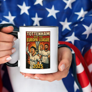 Tottenham Hotspur Europa League Winners Football Mug