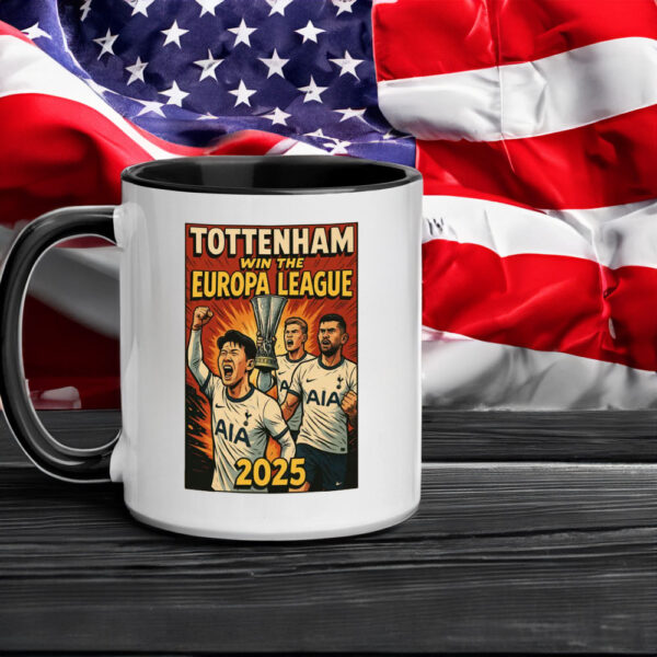Tottenham Hotspur Europa League Winners Football Mug