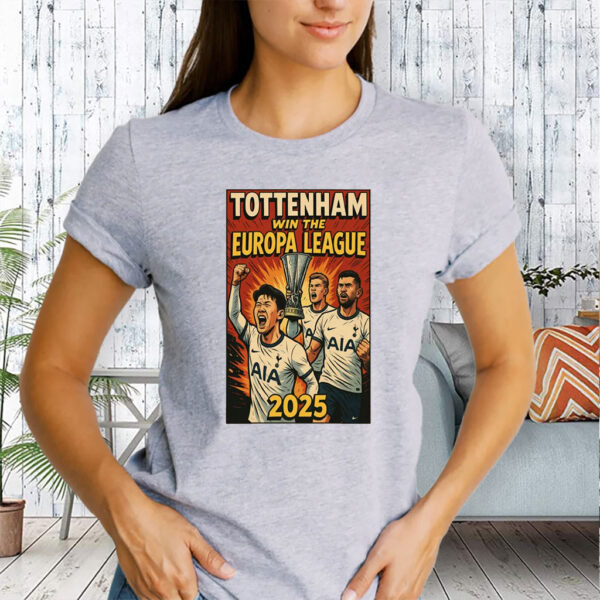 Tottenham Hotspur Europa League Winners Football T-Shirt