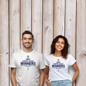 Tottenham Hotspur Europa League Winners T Shirt 2024/25, Europa League Winners Tee