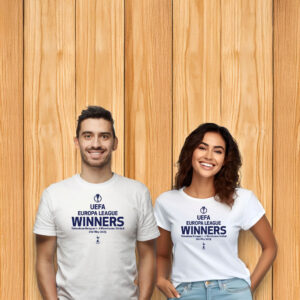 Tottenham Hotspur Europa League Winners T Shirt 2024/25, Europa League Winners Tee