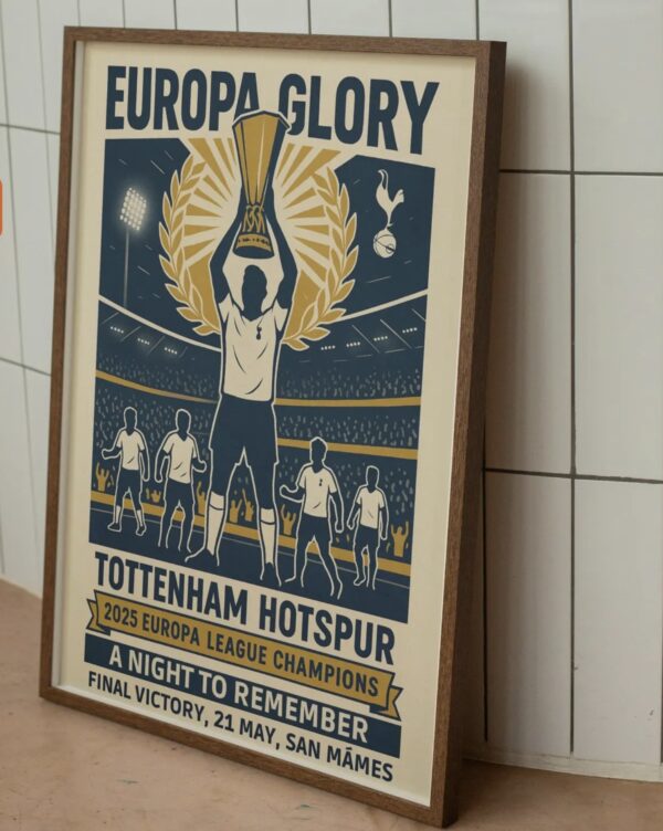 Tottenham Hotspur Europa Poster