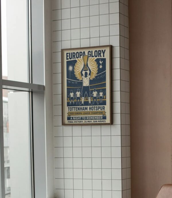 Tottenham Hotspur Europa Poster