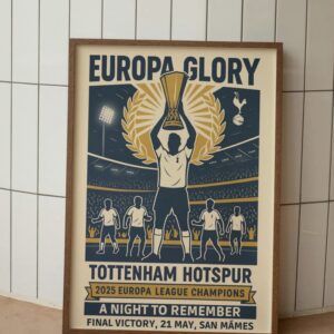Tottenham Hotspur Europa Poster