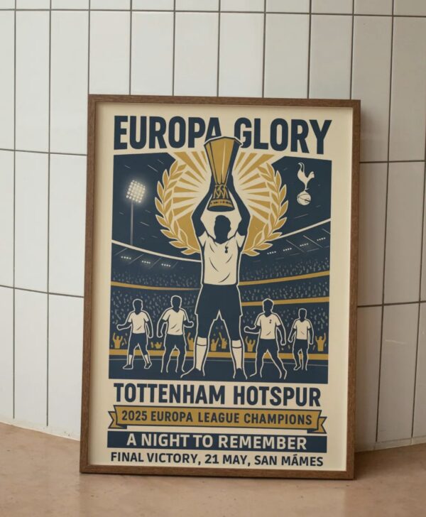 Tottenham Hotspur Europa Poster