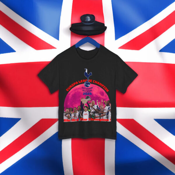 Tottenham Hotspur F.C. 2025 Europa league Champion T Shirt