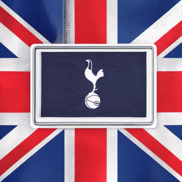Tottenham Hotspur Spurs Cockerel Navy Flag