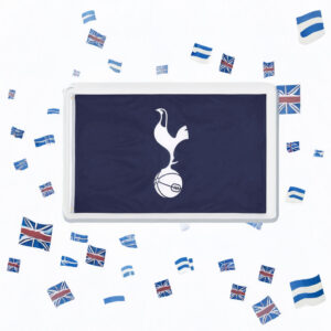 Tottenham Hotspur Spurs Cockerel Navy Flag