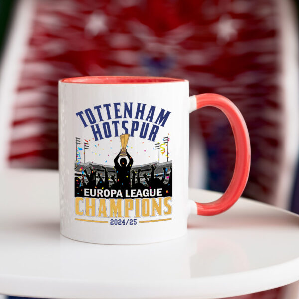 Tottenham Hotspur Spurs - Europa League Champions Winners 2025 Mug