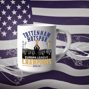 Tottenham Hotspur Spurs - Europa League Champions Winners 2025 Mug