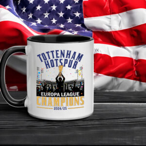 Tottenham Hotspur Spurs - Europa League Champions Winners 2025 Mug