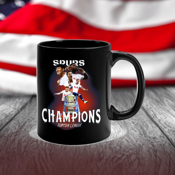 Tottenham Hotspur Spurs Europa League Winner 2025 Mug