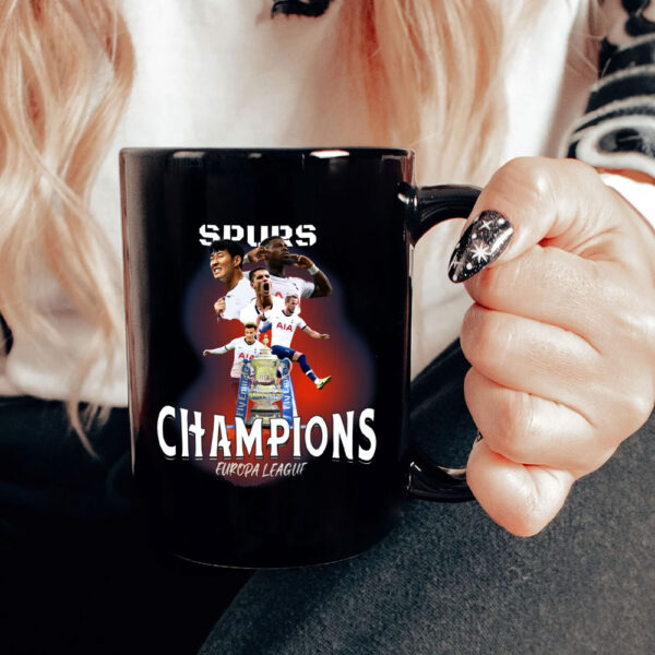 Tottenham Hotspur Spurs Europa League Winner 2025 Mug